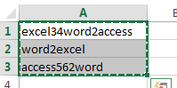 Excel根据任意数字拆分文本字符串