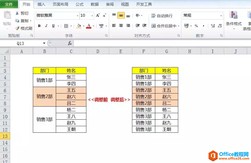 取消合并后上万条空白单元格填充，别人只要5秒钟你却花了2小时