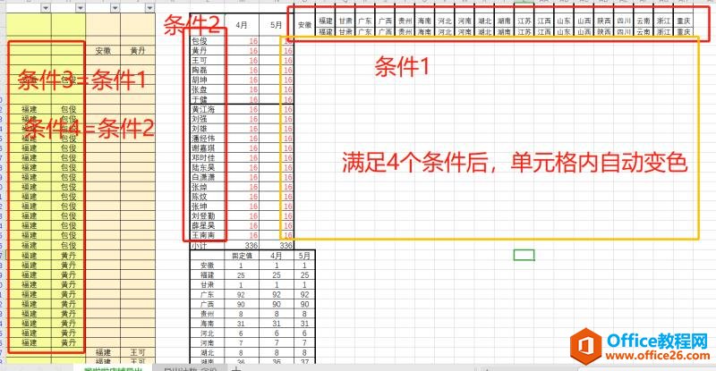 如何利用Excel实现多条件的精准定位？