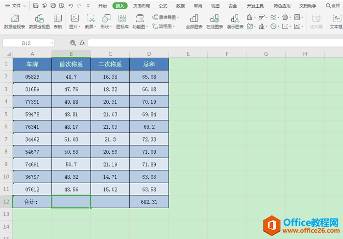 表格技巧—Excel数据区域的转换方法