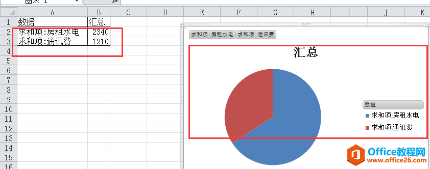 excel数据透视图操作方式