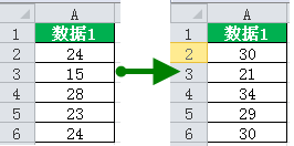 excel批量替换１