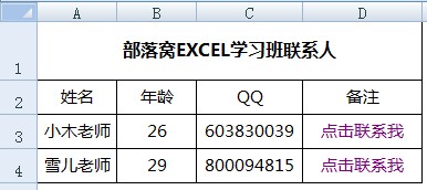 excel hyperlink函数