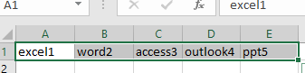 Excel 如何将数据从水平转成垂直