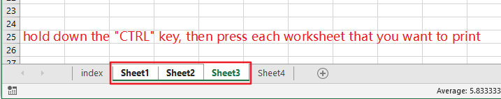 Excel中如何将多个工作表打印到一页