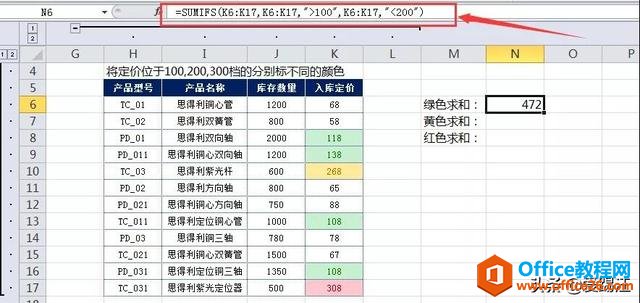 加班的痛苦没人想尝！提前做这一步，Excel按颜色求和不再是难事