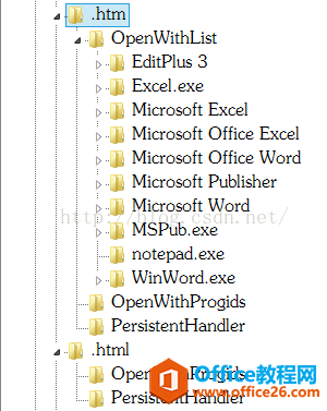 如何删除windows文件右击打开方式中的无效程序选项