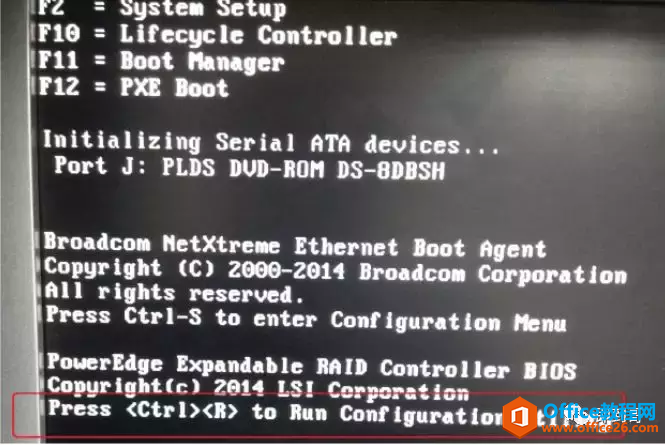 Dell H730P Raid1 配置方法