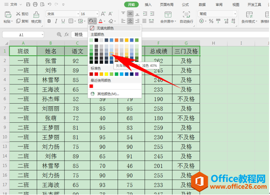 WPS利用格式刷美化表格,excel利用格式刷美化表格