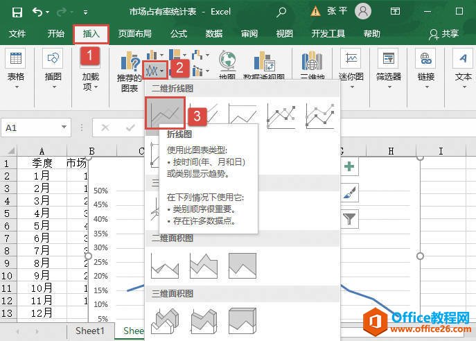 Excel 添加垂直线的详细步骤1