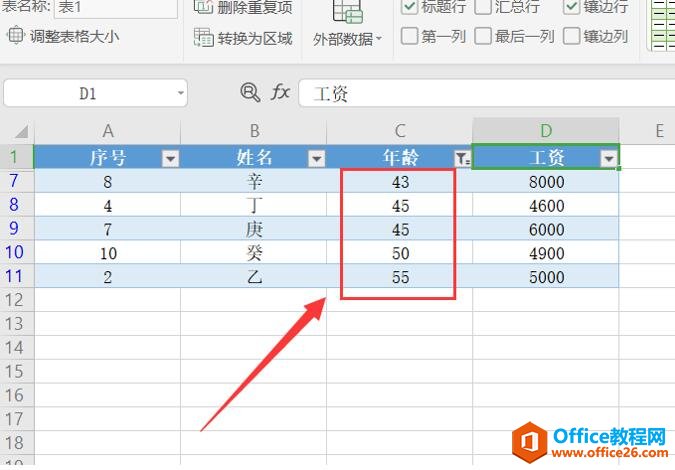 如何在Excel表格中快速筛选出想要的数据5
