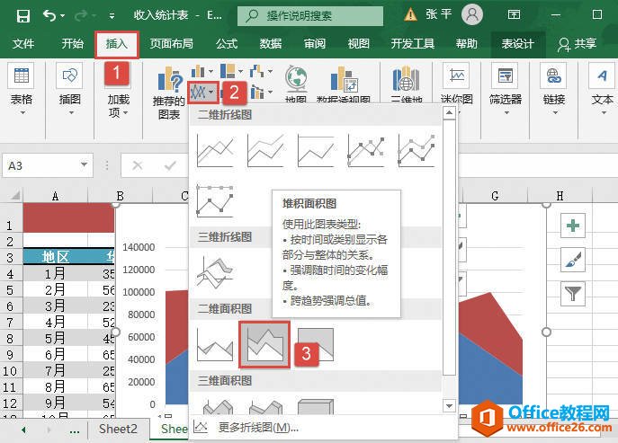 Excel 误差线适用的图表及添加误差线的步骤1