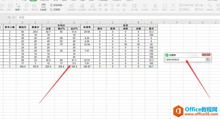 Excel中如何插入表格4