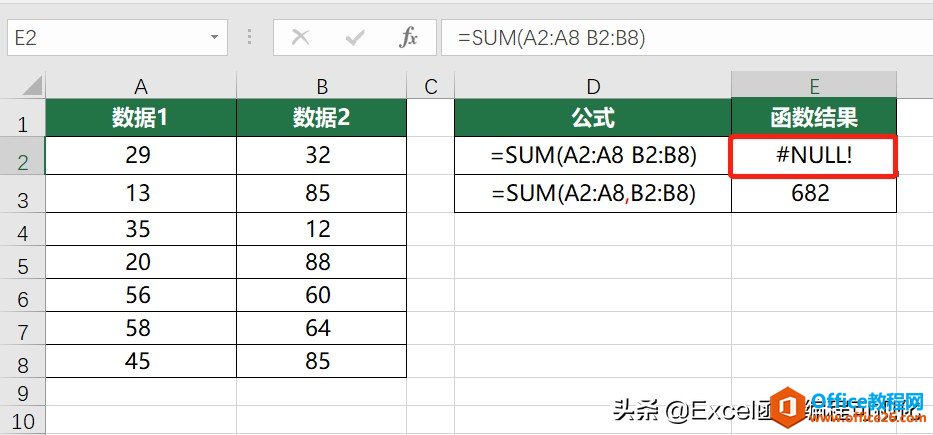 Excel常见的7种错误类型，157最常见