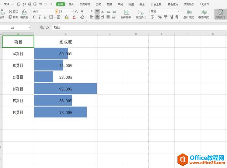 WPS excel表格里怎么设置百分比5