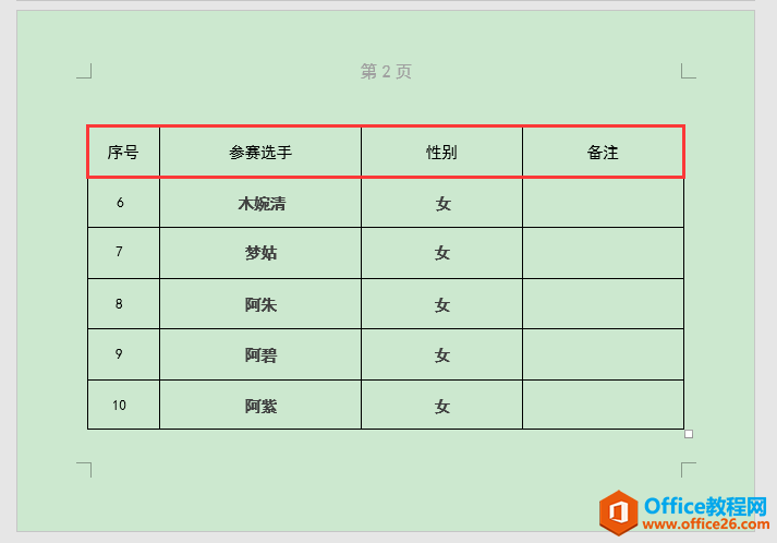 Word办公技巧：文档表格设置