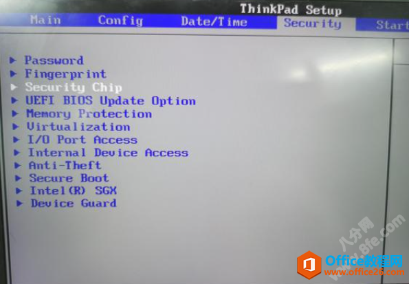 联想ThinkPad TPM 2.0 开启方法2