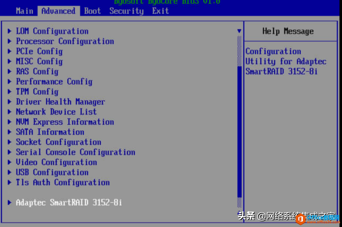 华为泰山服务器，使用虚拟控制台配置SmartRAID 3152-8i 阵列卡