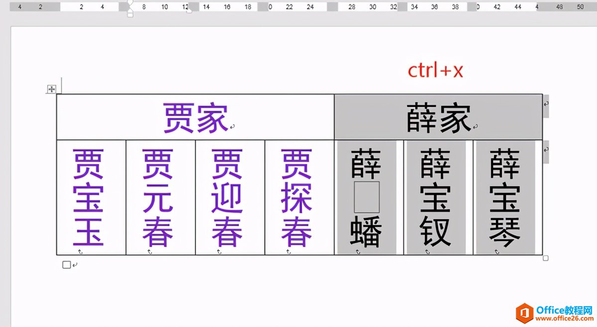 Word办公技巧：如何对文档表格进行纵向拆分？