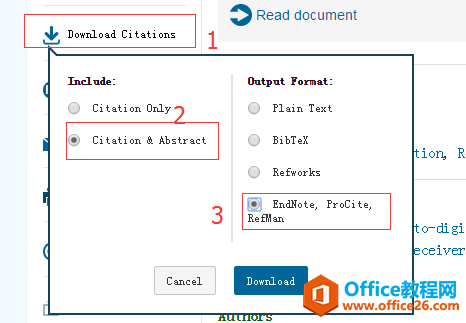 <b>IEEE下载citation并导入Endnote供写论文时引用</b>
