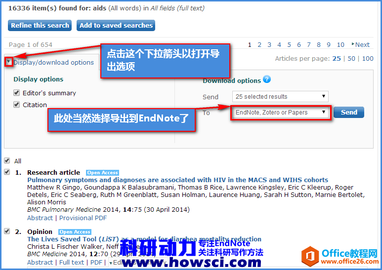 EndNote批量导BioMedCentral文献的方法