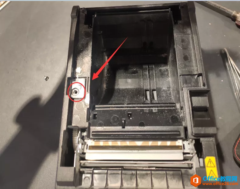 富士通FP2000小票打印机如何更换打印头？