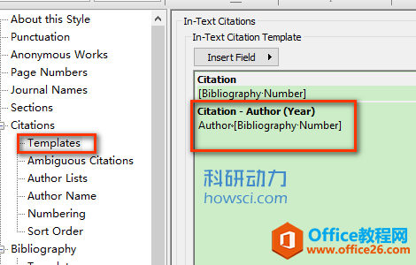 EndNote 在 Word 插入的引文个别特殊格式