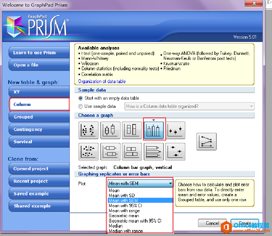 如何用GraphPad Prism 进行显著性分析