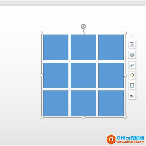 演示办公—如何用PPT制作朋友圈九宫图