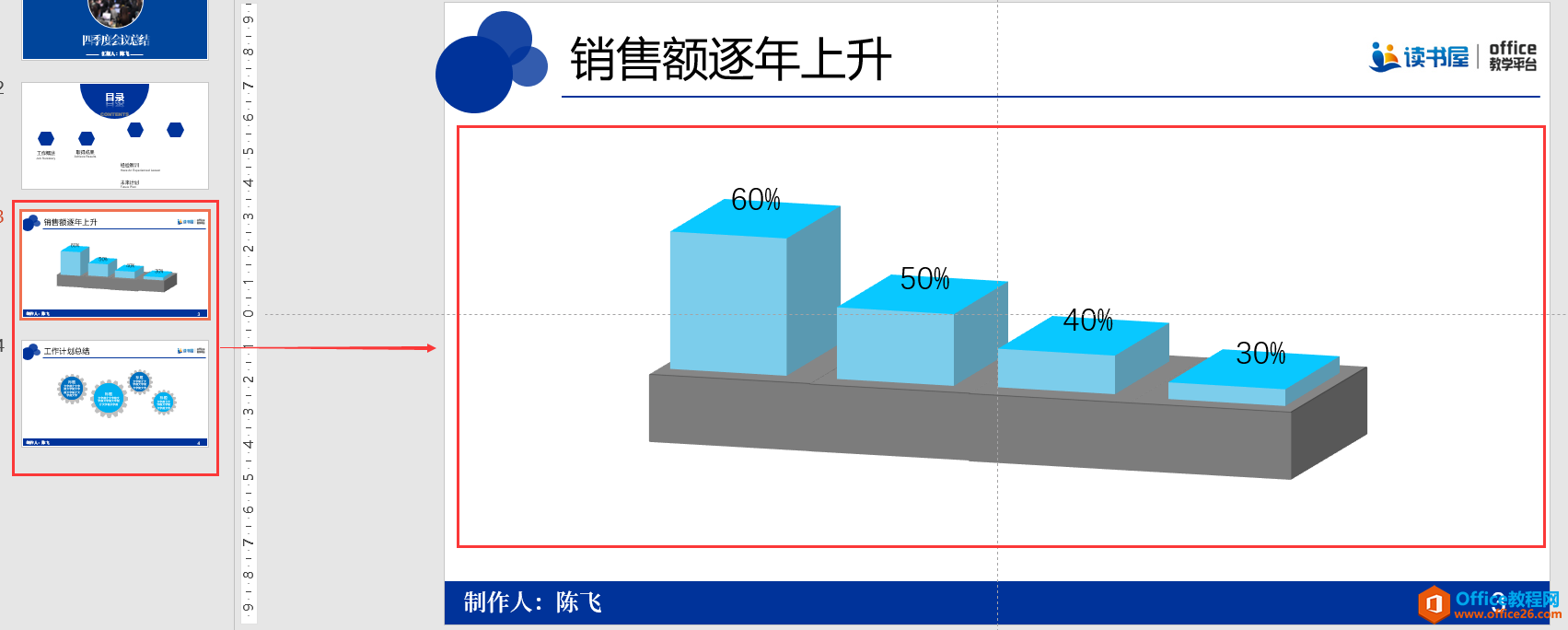 PPT母版在制作幻灯片时的应用实例教程及技巧