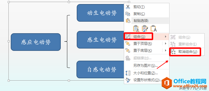 office中组合图形的两种方法