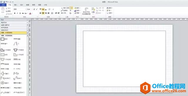 Visio | 用Visio快速绘制室内现场图