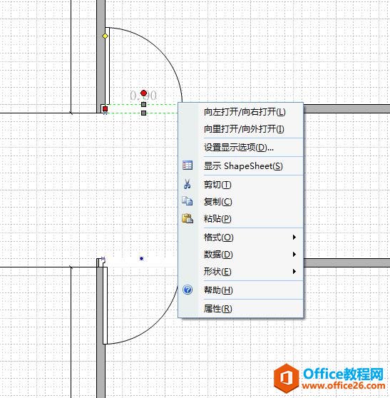 VISIO绘制房屋平面图