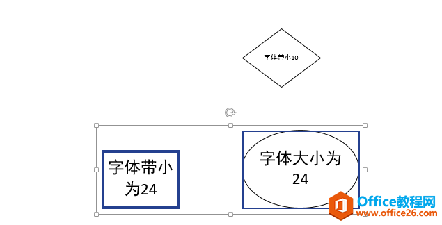 visio设置默认字体大小