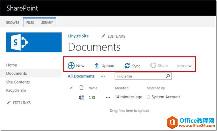 <b>SharePoint 文档库的新功能简介</b>