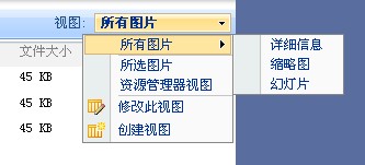 <b>SharePoint新建图片库，想选择“视图”-“所有图片”，选择“详细信息、幻灯片、缩略图”等视图，均没有反应</b>