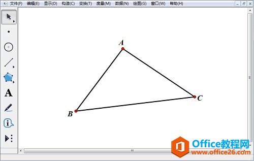<b>几何画板画三角形内切圆的方法实例教程</b>