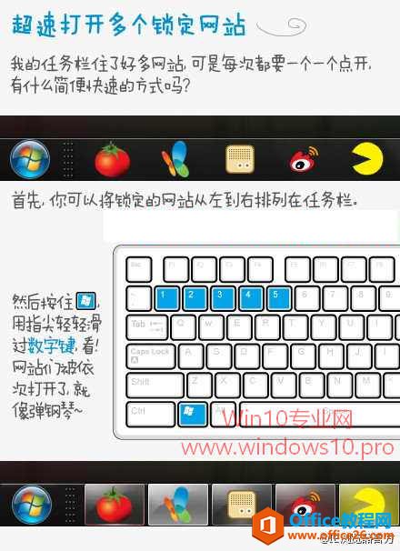 <b>如何一键打开Win10任务栏中的多个固定网站</b>