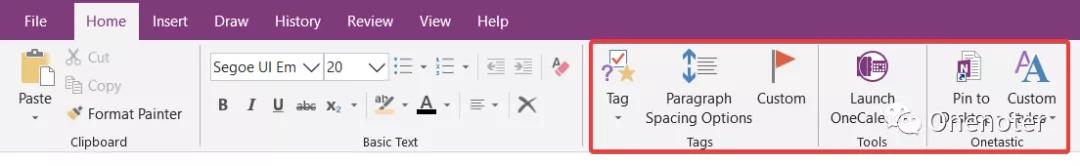 <b>如何打造属于自己的 OneNote 选项卡提高效率</b>