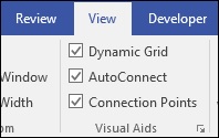 <b>Visio 如何使用Visual Aids</b>