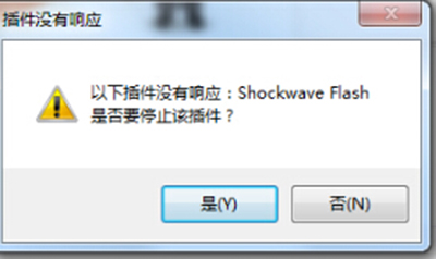 <b>360浏览器崩溃“以下插件没有响应: Shockwave Flash”的解决方法</b>