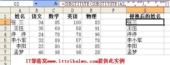 <b>一次性去除excel中全半角空格的方法</b>