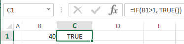 <b>Excel中的TRUE函数及其语法介绍和实例教程</b>