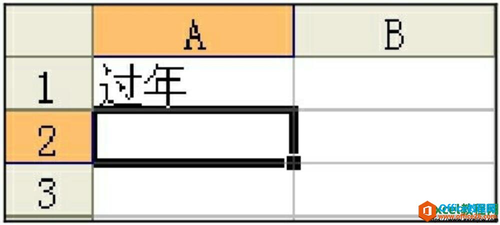 <b>如何在excel2003表格中普通文本的输入方法</b>