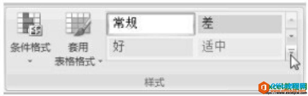 <b>如何给excel2007中对单元格样式进行设置</b>