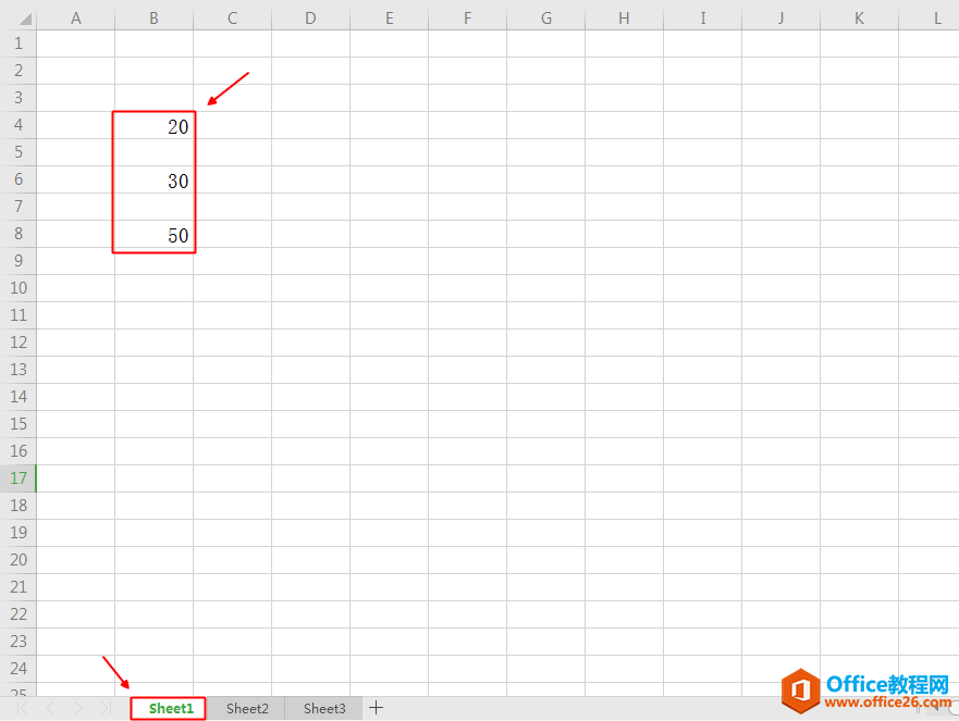 <b>Excel中如何把sheet1中的数据相加，结果自动显示在sheet2中</b>