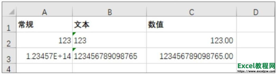 <b>excel2019表格中9个数据类型的介绍</b>