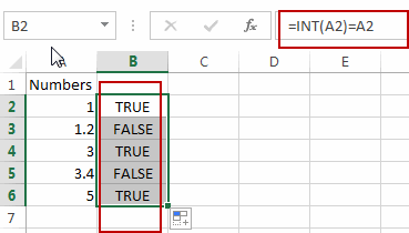 <b>如何仅从Excel中的列表中筛选出所有的整数值 如何在Excel中过滤出包含整数或非整数的单元格</b>