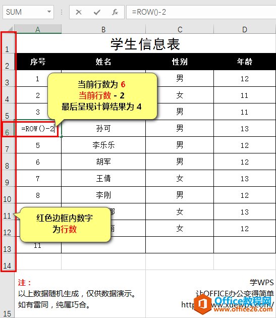 <b>excel 如何设置生成自动填充序号、编号 实例教程</b>