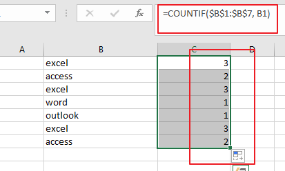 <b>Excel中如何按照数据出现次数对列进行排序</b>